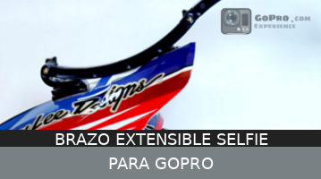 Brazo extensible para el casco