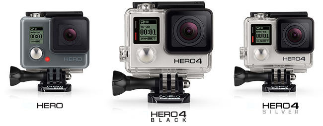 Gopro Hero, Hero4 y black